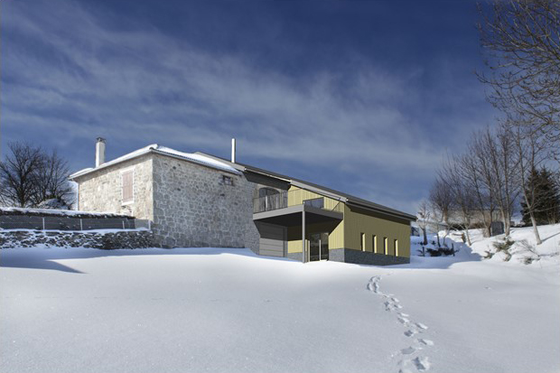 Fanget Fiard Architectes - Réhabilitation d'un corps de ferme - Saint Jeures - Haute Loire