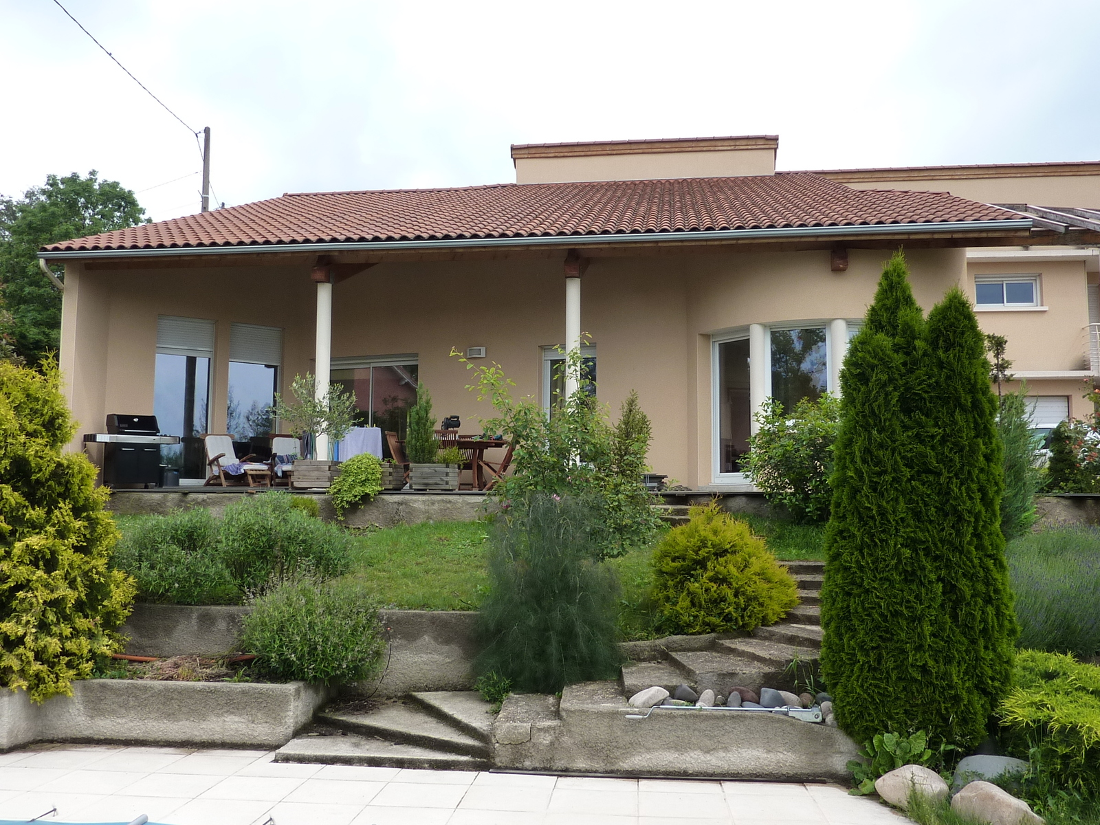 Architectes Fanget Fiard, maison individuelle en Haute-Loire 43