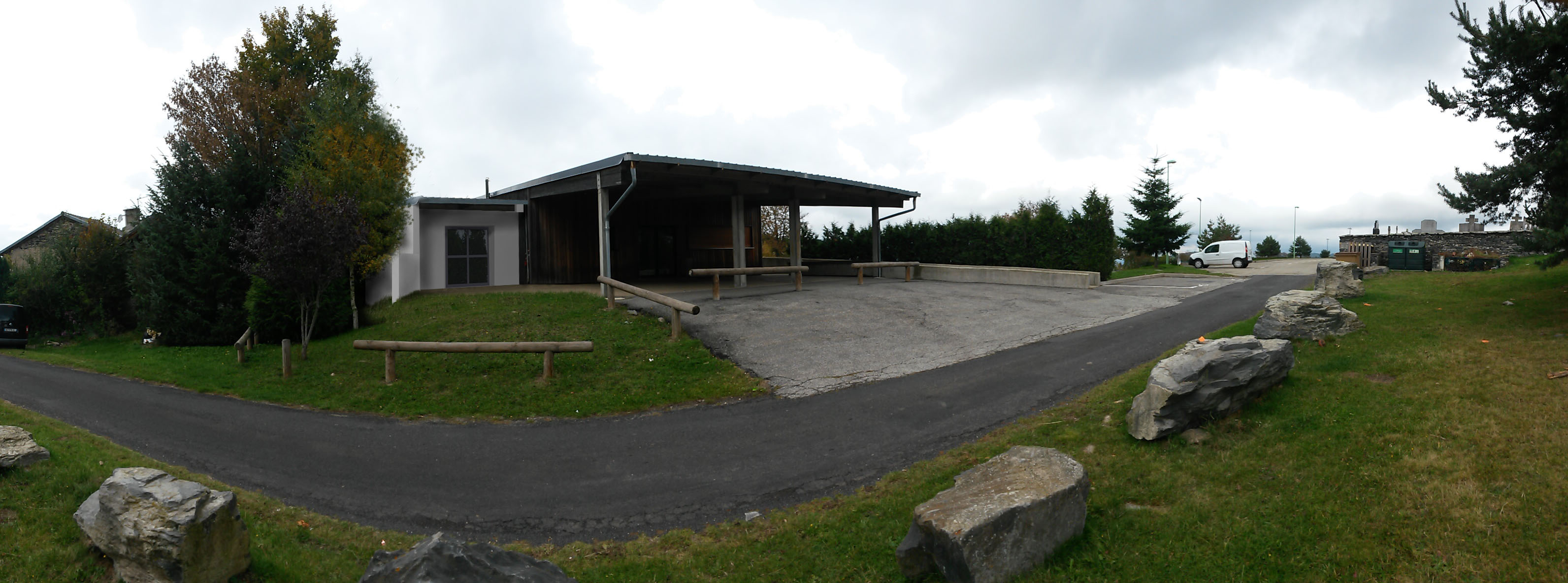 Salle polyvalente Le Pertuis - Fanget Fiard architectes